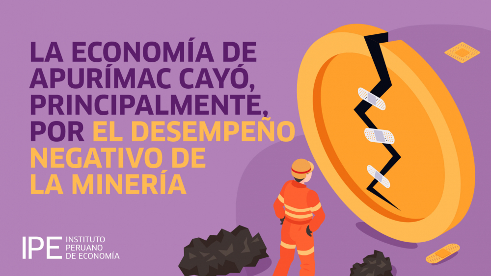 Economía de Apurímac aún 8.4% por debajo del nivel prepandemia