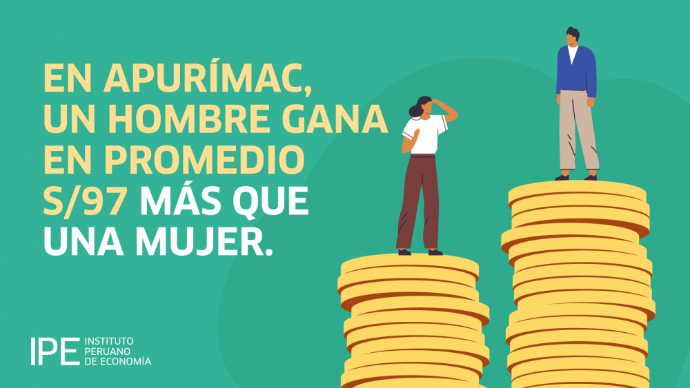 Apurímac: una de las regiones con menor brecha salarial de género